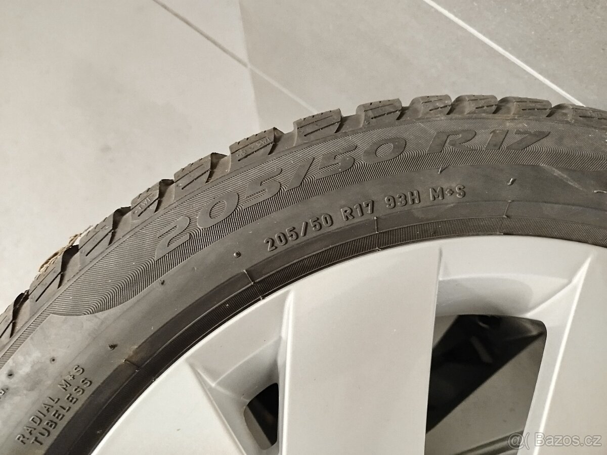 Disky R17 5x112 + zimní gumy - 6