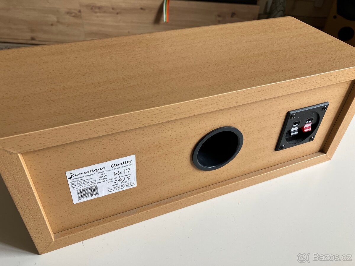 AQ TOBA 112 – centrální reproduktor (buk) - 6