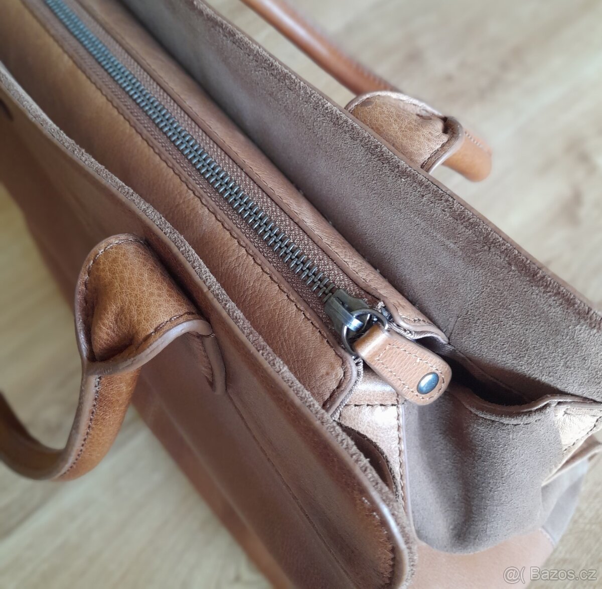 Kožená kabelka FREDsBRUDER zánovní - 6