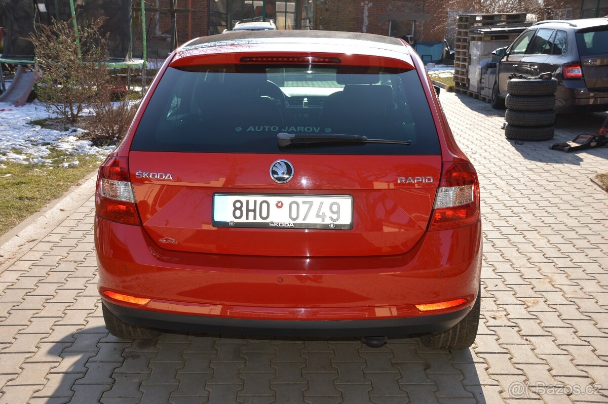 Škoda Rapid 1.4TSI 90kW DSG 91tkm 04/15 klima ALU panorama - 6