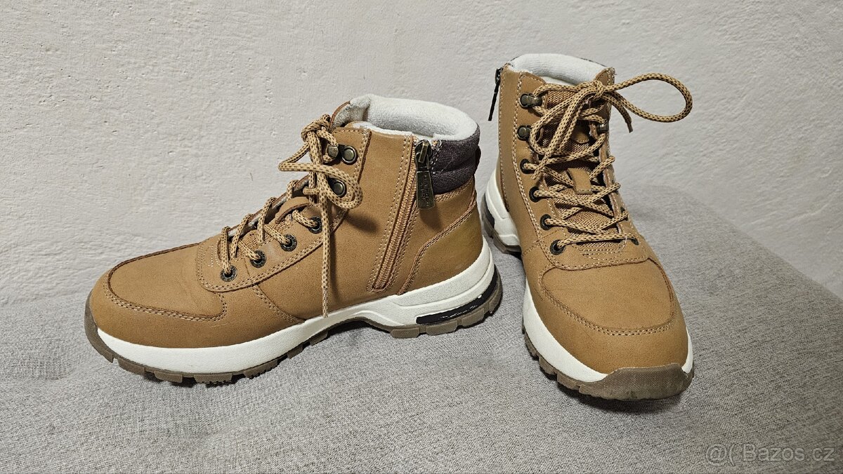 Zimní boty vel. 41, jako nové, výborný stav - 6