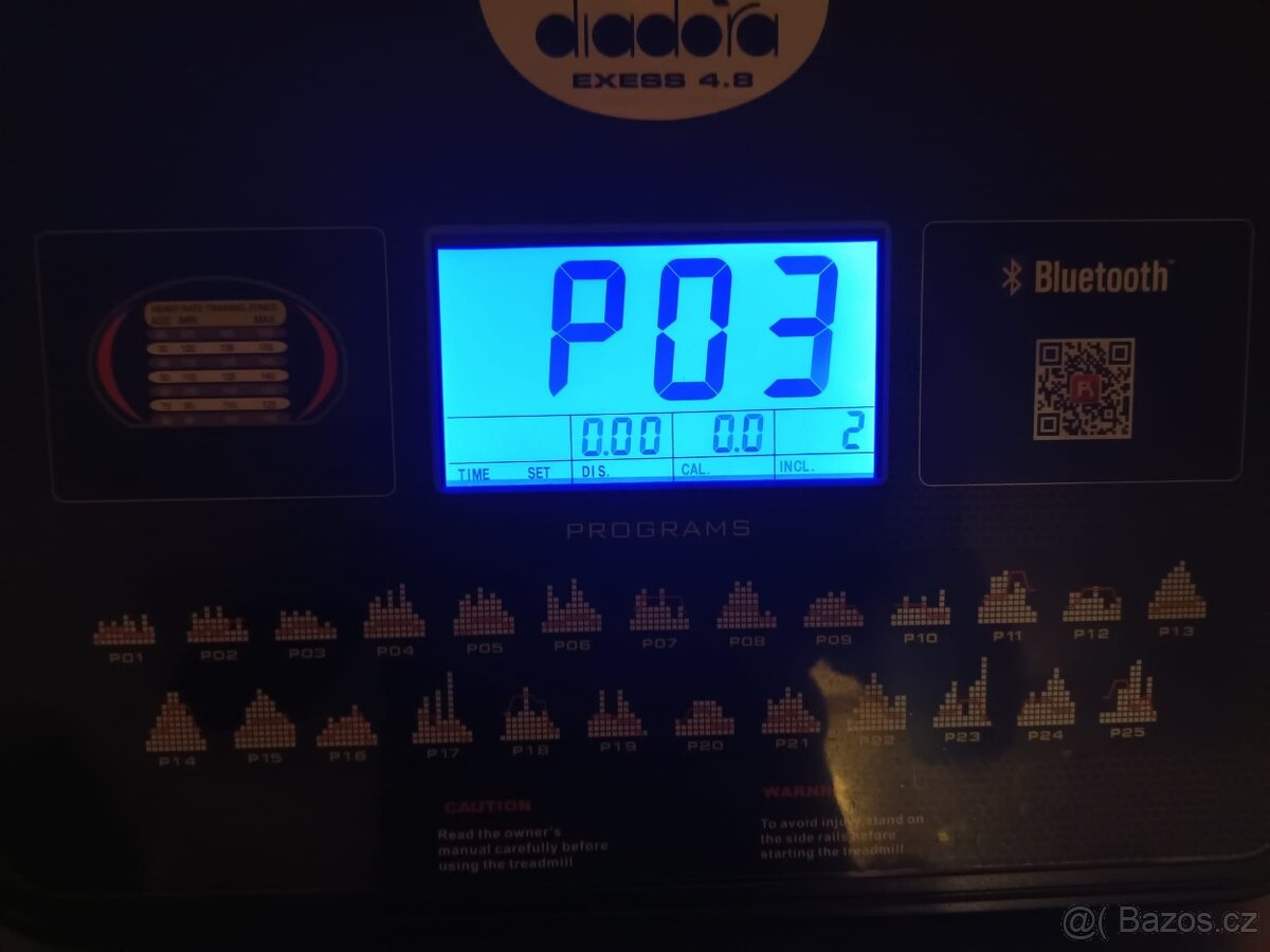 Běžecký pás Diadora Exess 4.8 - 6