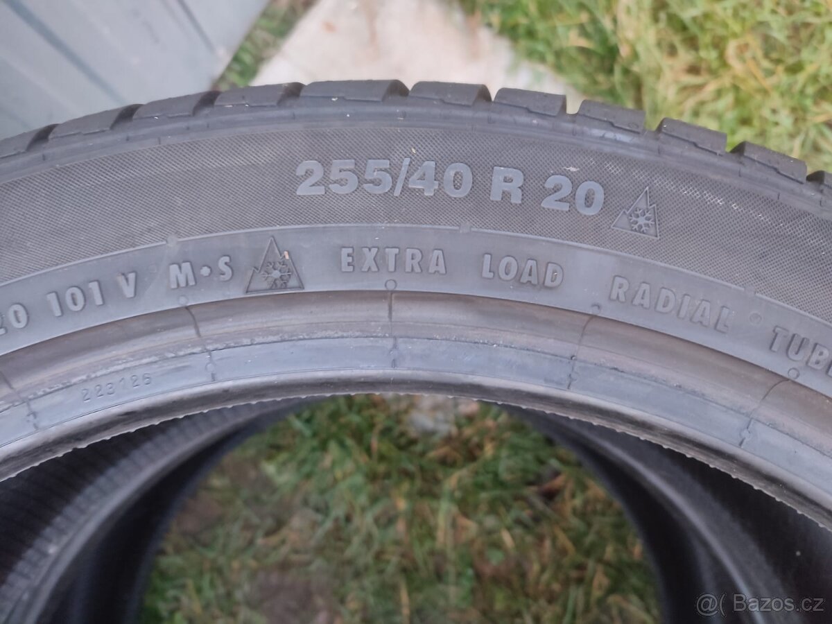 255/40/20 ZIMNÍ CONTINENTAL 2X DOT 4621 - 6