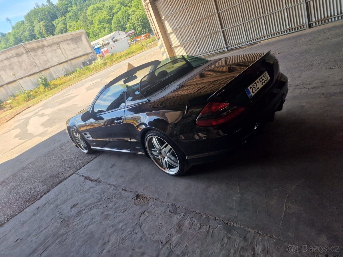 Mercedes Benz SL 55 AMG facelift 63AMG cabrio přes 500ps V-M - 6