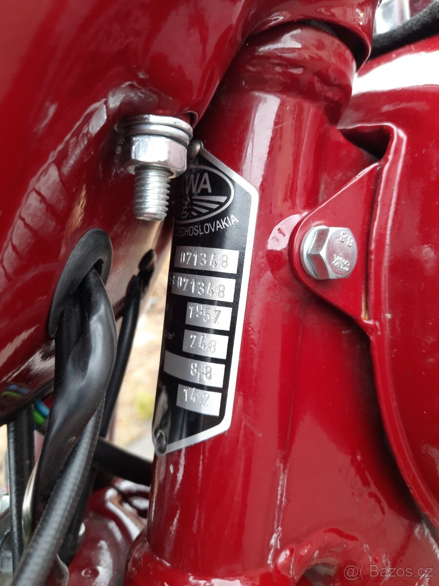Jawa 250 Kývačka 1957 - 6