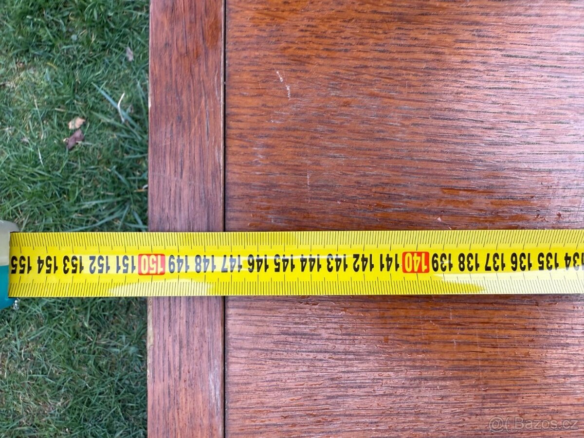 Stylový dřevěný psací stůl se šuplíky 150×75 cm - 6