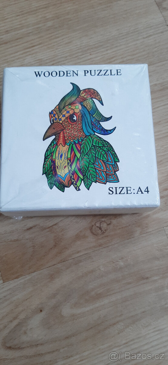 Dřevěné puzzle - 6