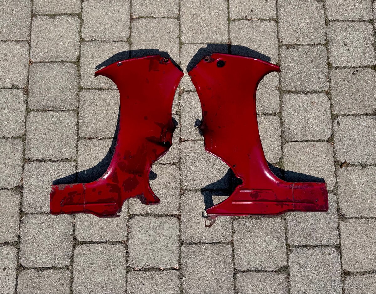 Jawa ČZ 125 175 - podsedlové plechy žábry - 6