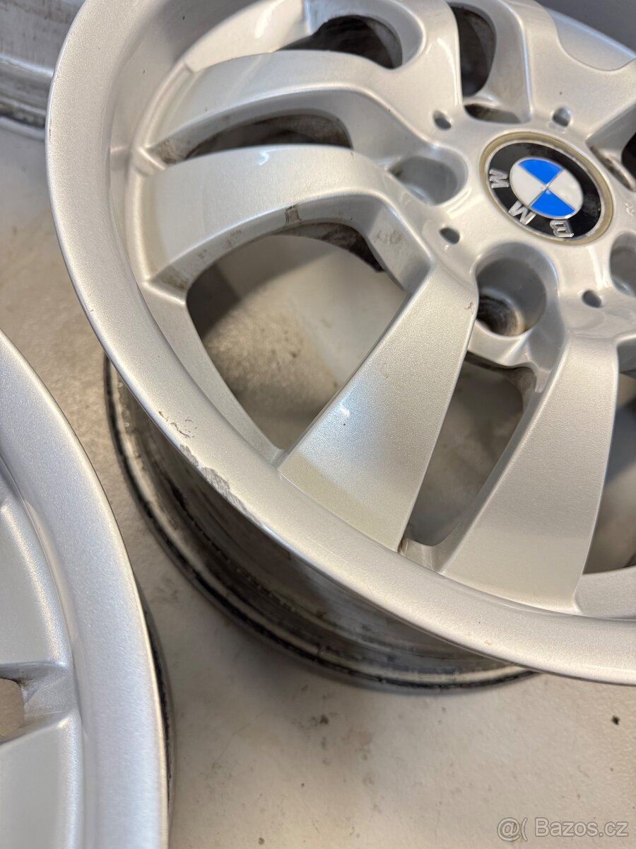 BMW alu kola R16” 5×120 – originál, hezký stav - 6