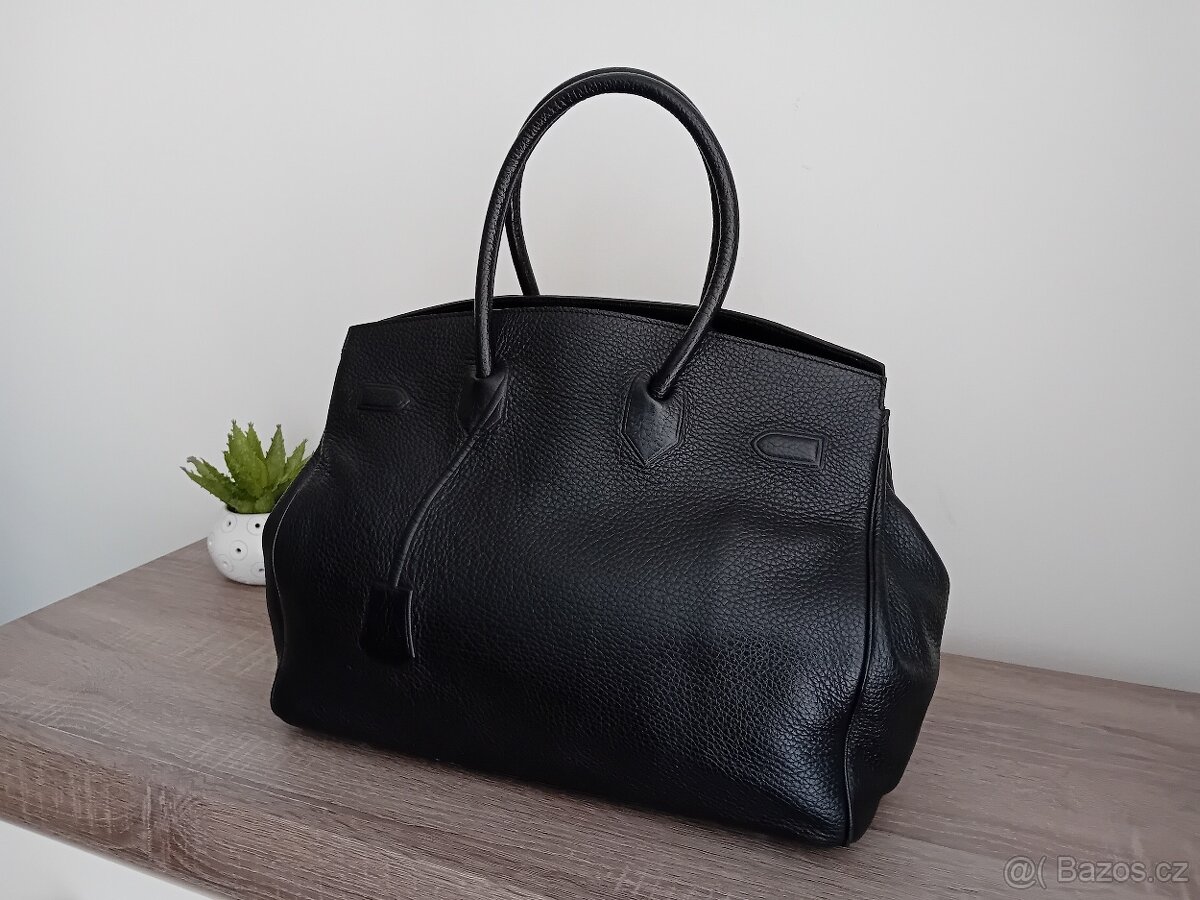 Dámská luxusní kabelka kožená - 6