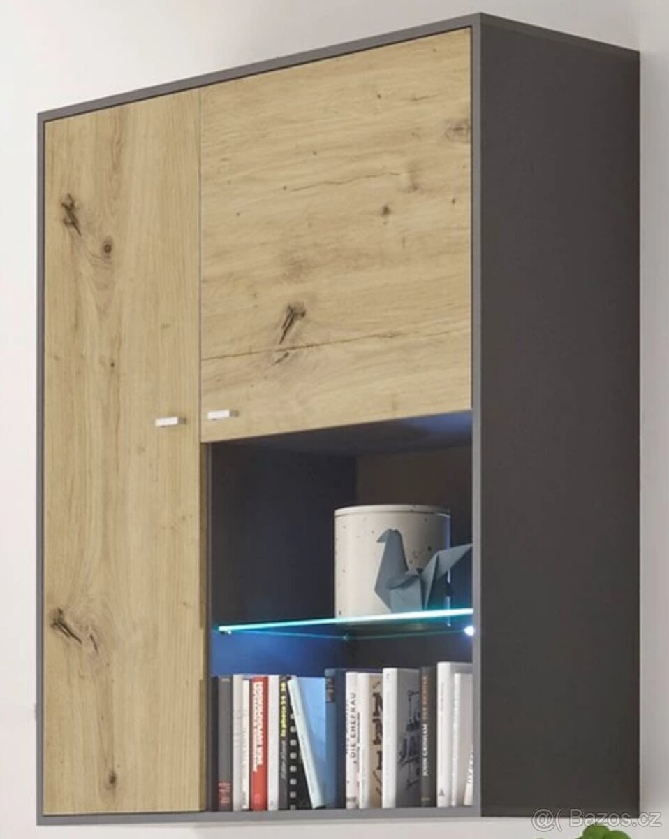 Vitríny, skříňky, obývací stěna - 6