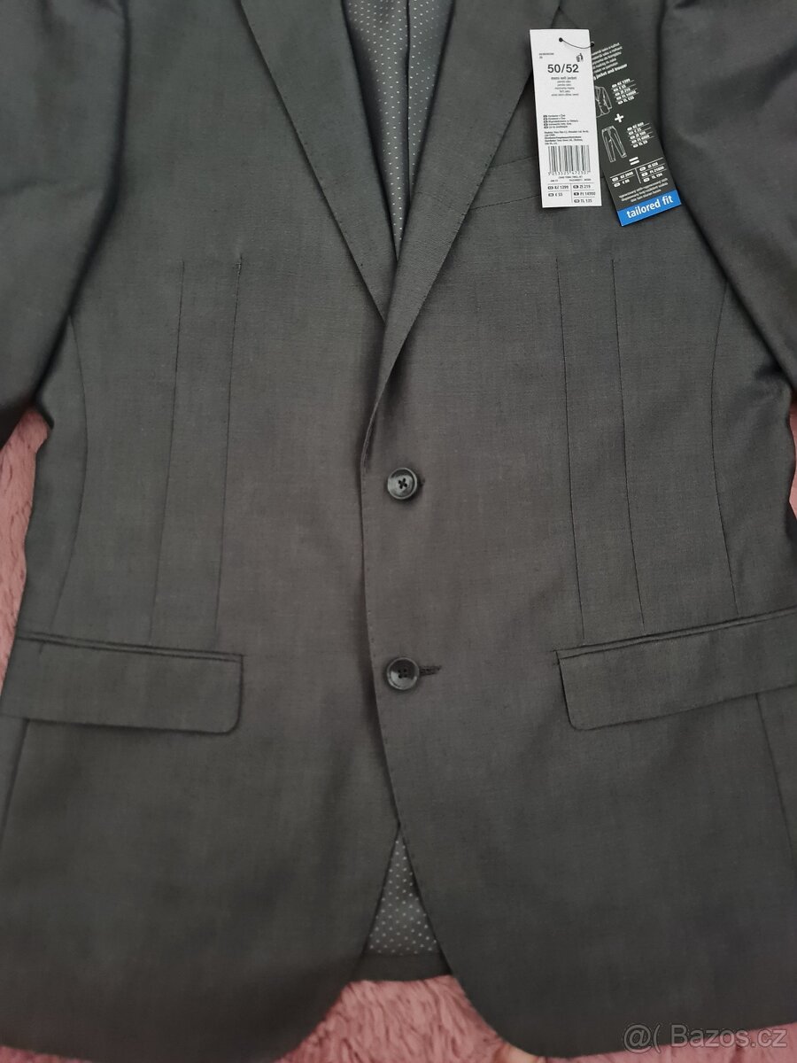 TOP - NOVÝ pánský oblek F&F vel. 50/52 - 6