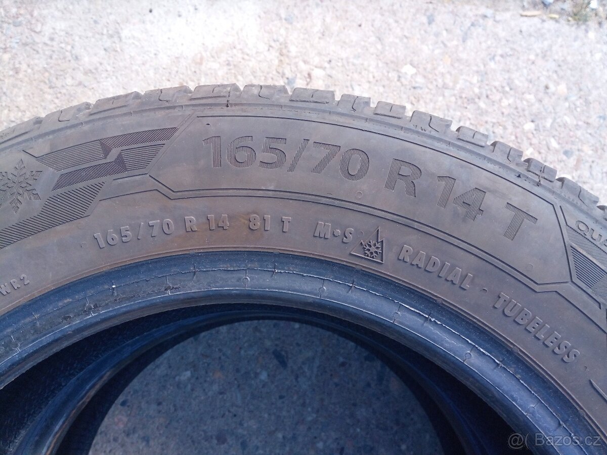 K prodeji 2 ks celoročních pneu rozměr 165/70 R 14 - 6