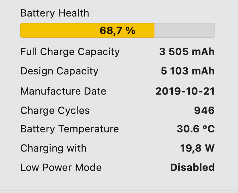 MacBook Pro 2019 i5/16GB RAM/512GB SSD/Touch Bar - 6