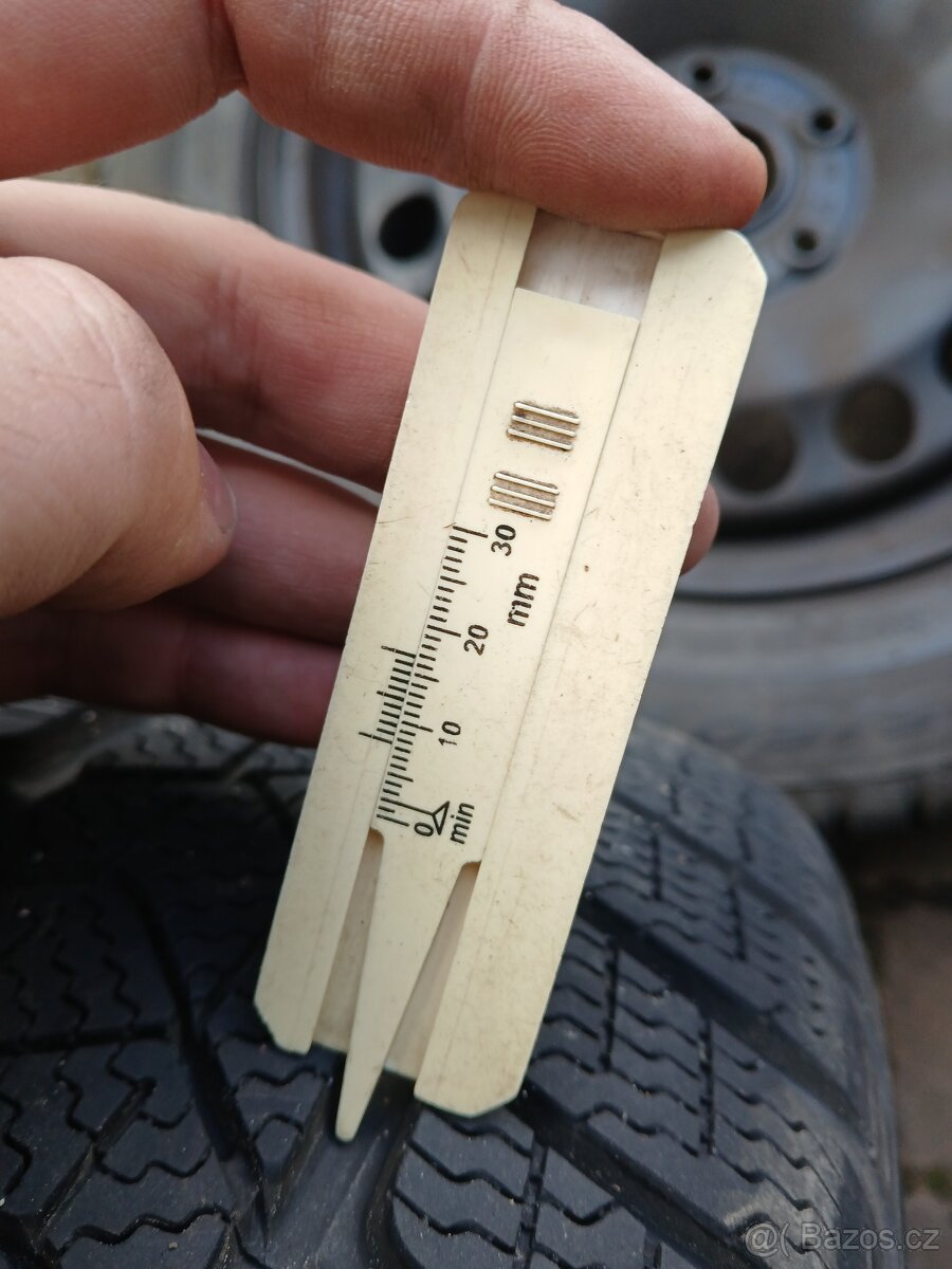 Plechová kola,sada,5x112,ET48,PIRELLI,205/60 R16,2x8,5/2x7mm - 6