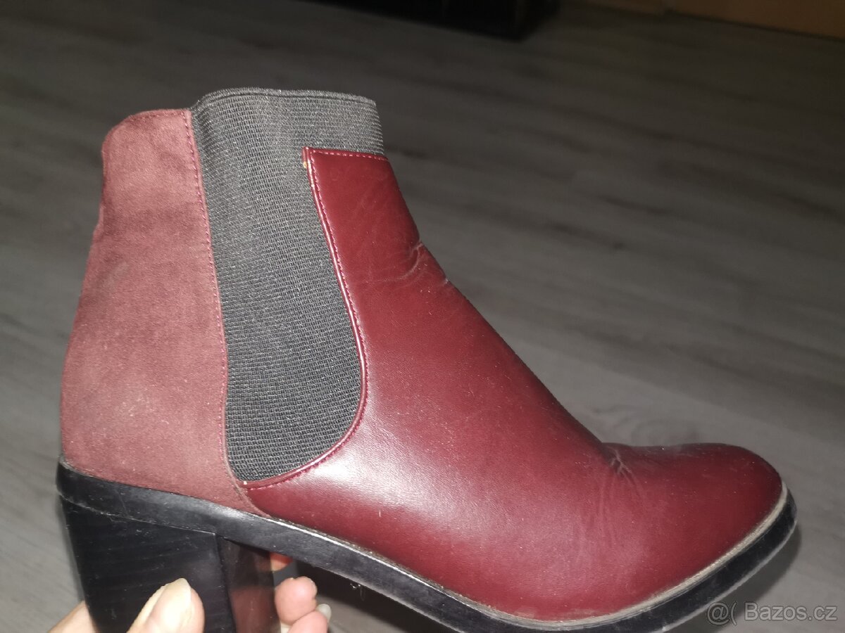Kotníkové boty vel. 40 - 6