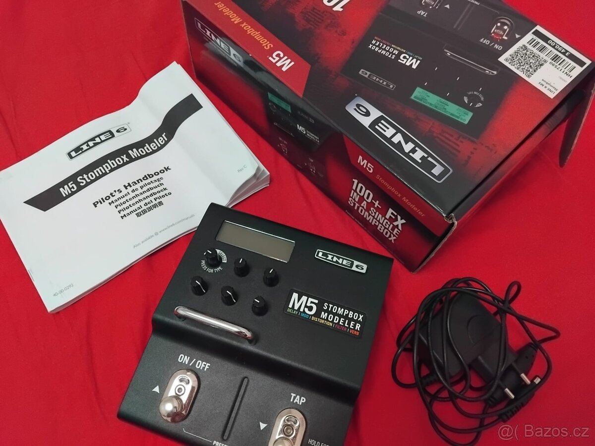 Line 6 M5 Stombox Modeler - gitarový stereo multiefekt - 6