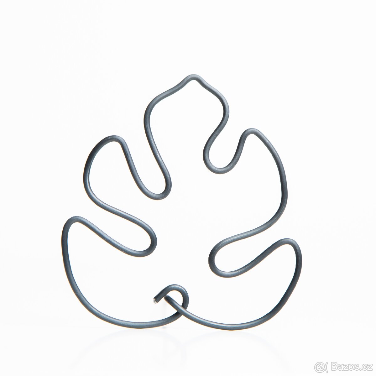 Opora pro rostliny, list monastery, černá - 6