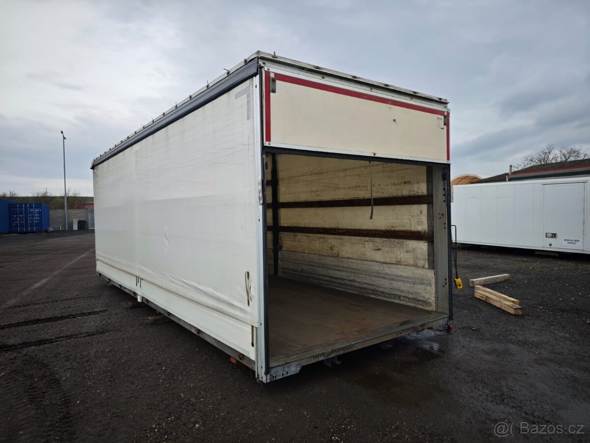 Valníková nástava 2x shrnovačka - 18 palet - 6