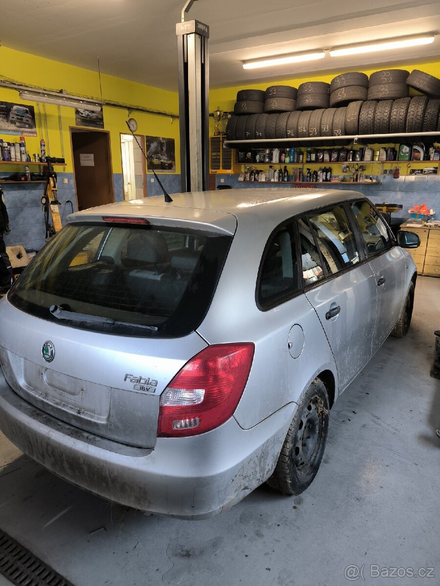 Náhradní díly ze Škoda fabia 2 , 1.4 63kw, 9156 , 2008 - 6