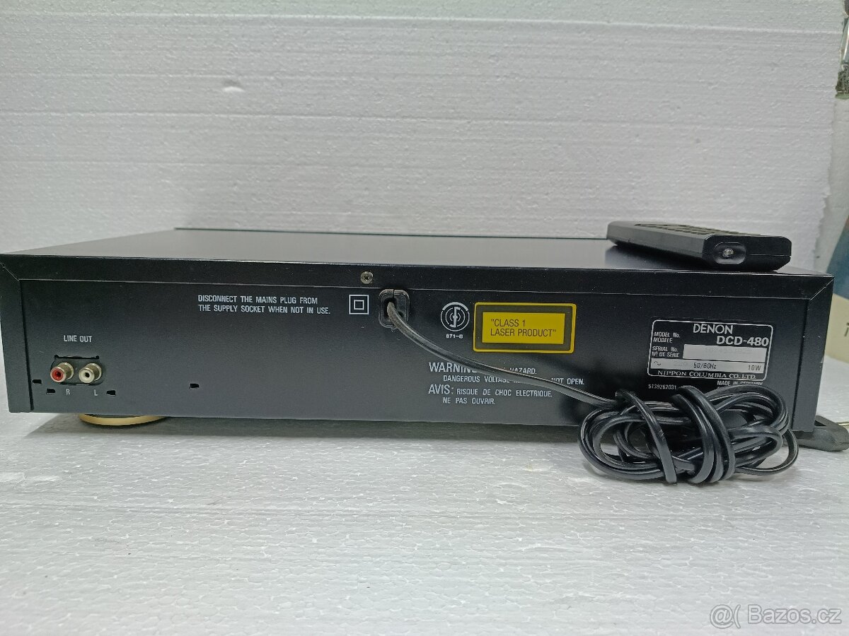 Denon DCD-480 Přehrávač kompaktních disků - 6