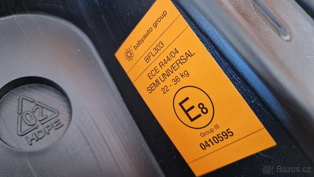 Podsedák do auta isofix - 6