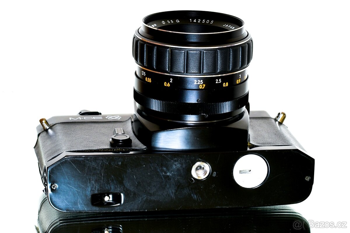 Porst (Chinon Memotron) Reflex M-CE + 1,4/55 M42 TOP STAV - 6