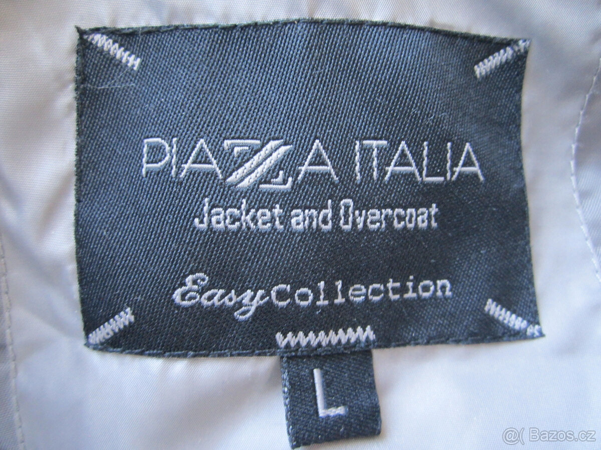 Zimní kabát italský výrobce, vel. L/40, světle šedý - 6