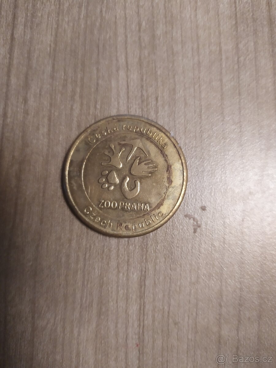 Pamětní mince dinopark-zoo Praha-letecké muzeum - 6