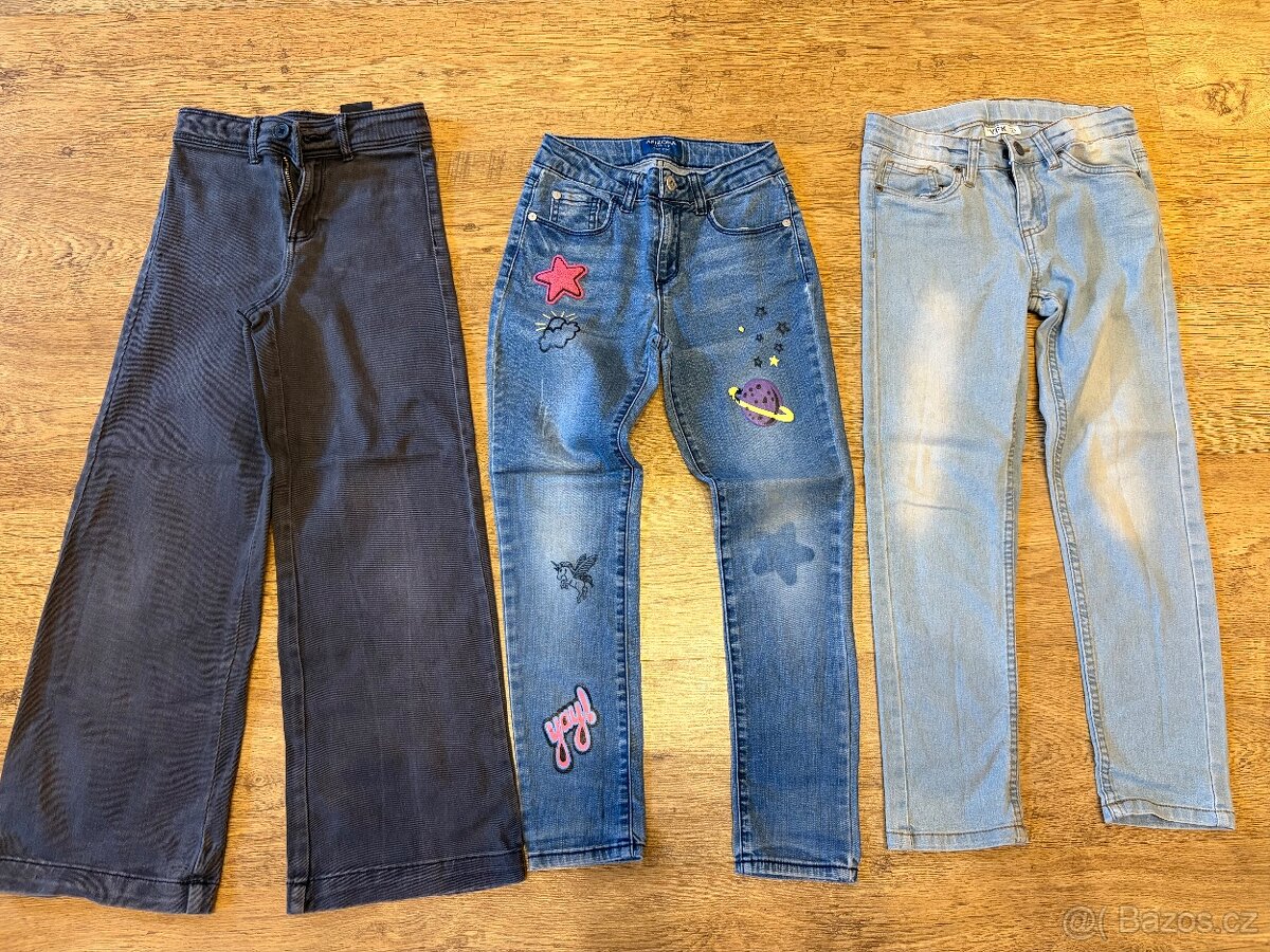 Balík oblečení pro holčičku 134-140, kusů 19ks, bunda next - 6