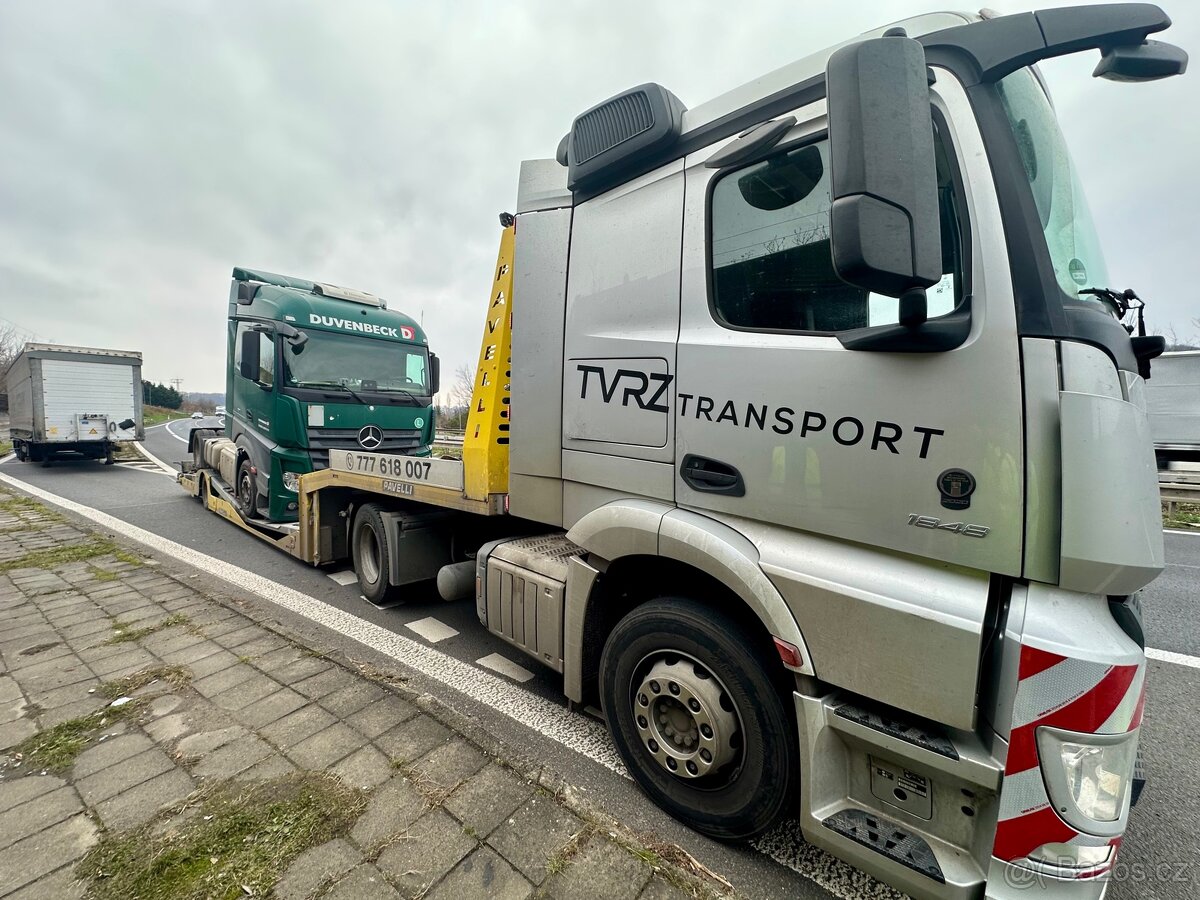 Odtahová služba přeprava strojů Most - 6