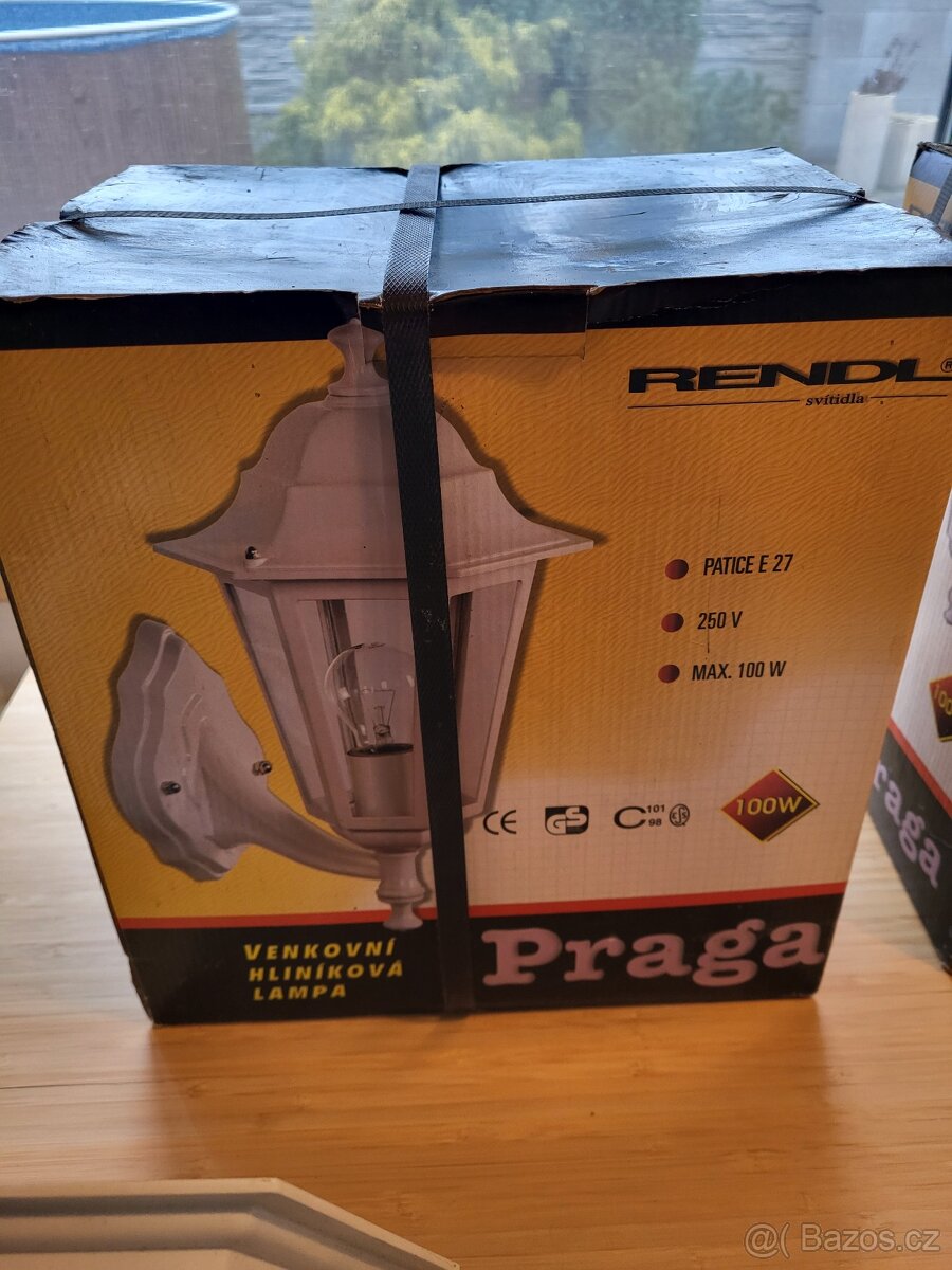 Venkovní hliníková lampa - 4ks - 6