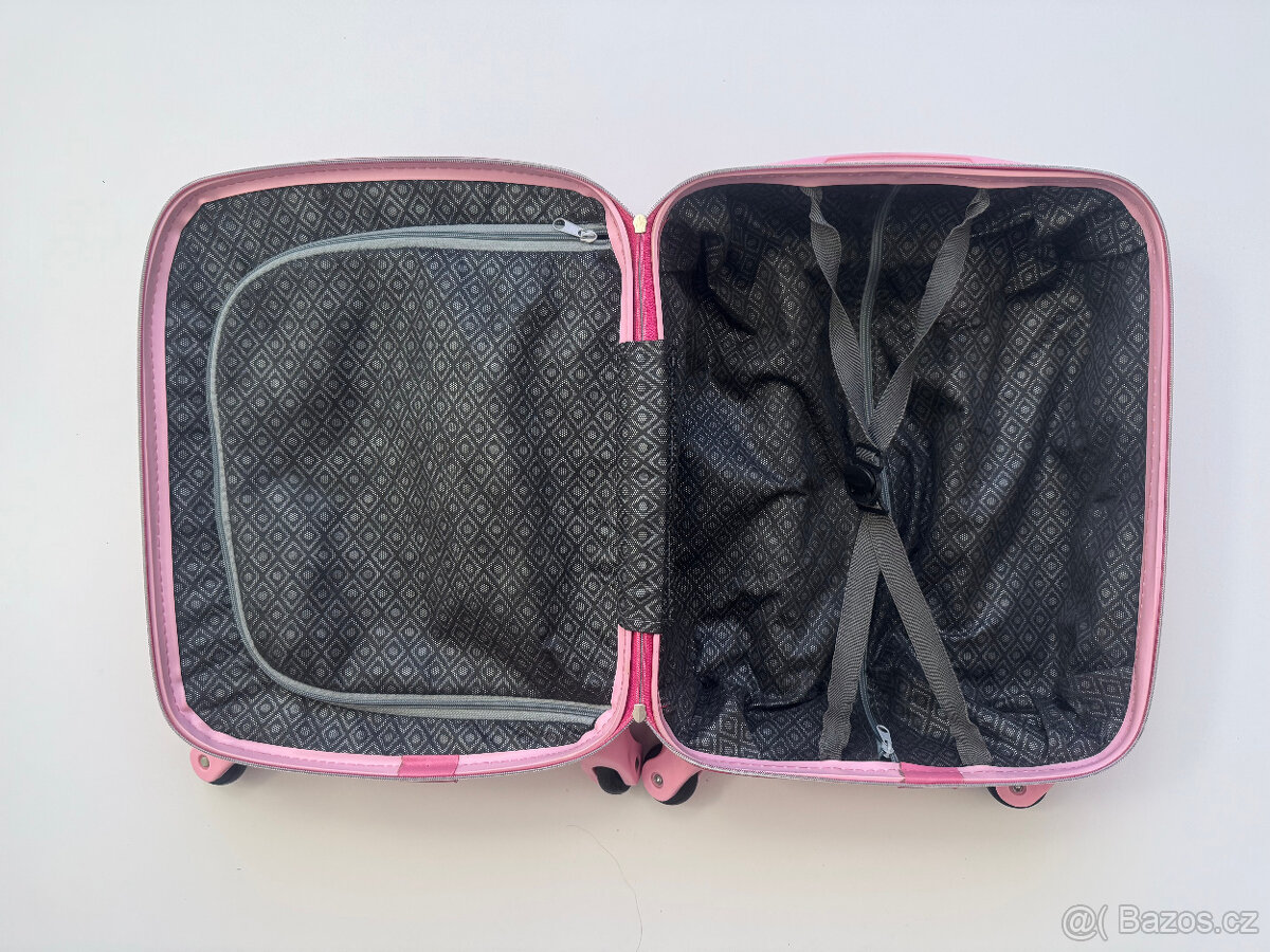 Dětský kufr růžový Angel girls 30 l - 6