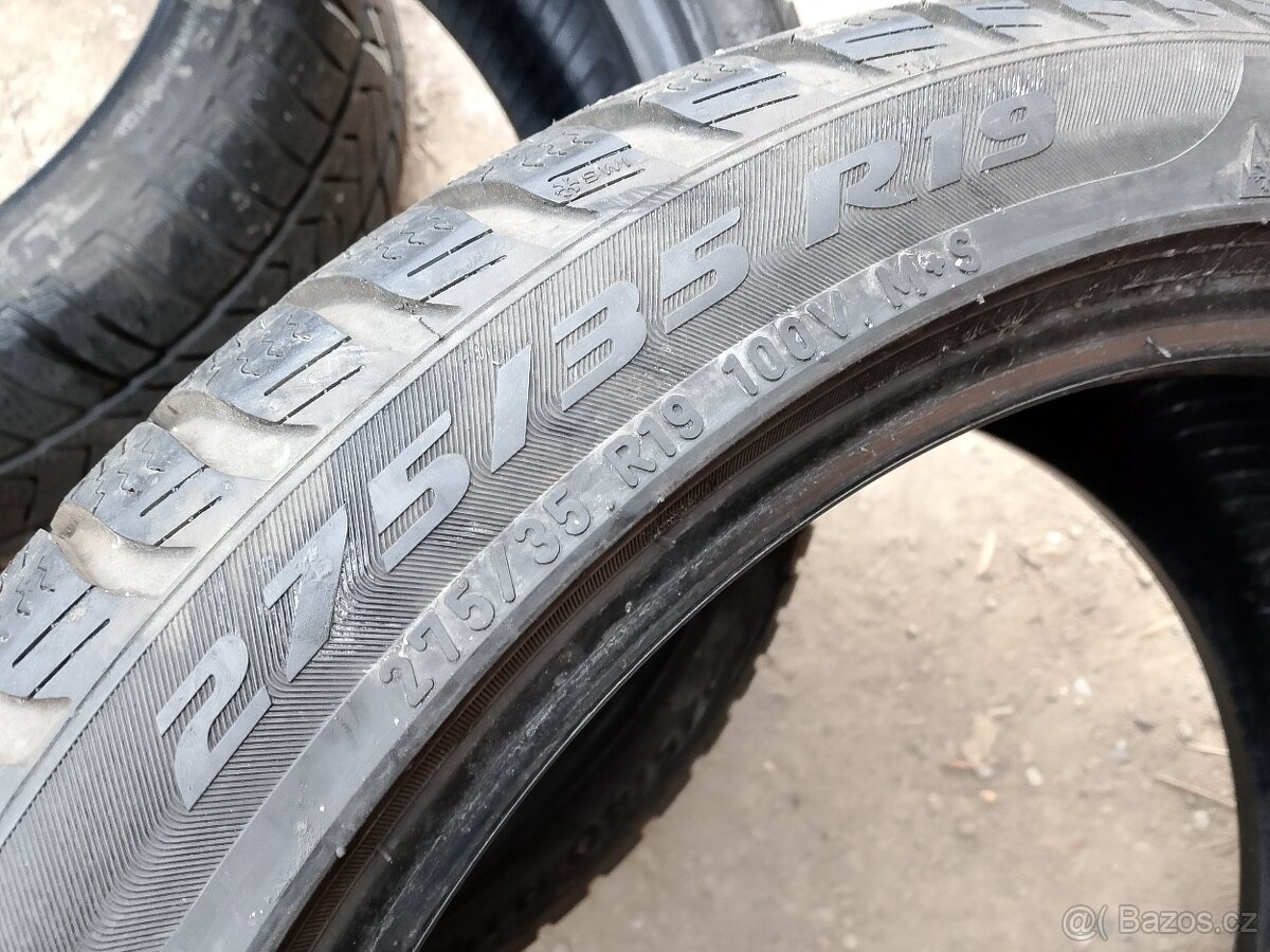 245/40/19+275/35/19 Pirelli - zimní pneu 4ks RunFlat - 6