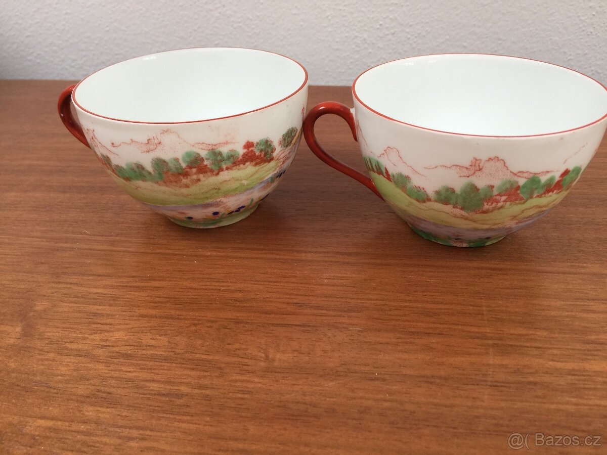 Starožitný porcelánový servis Victoria - 6