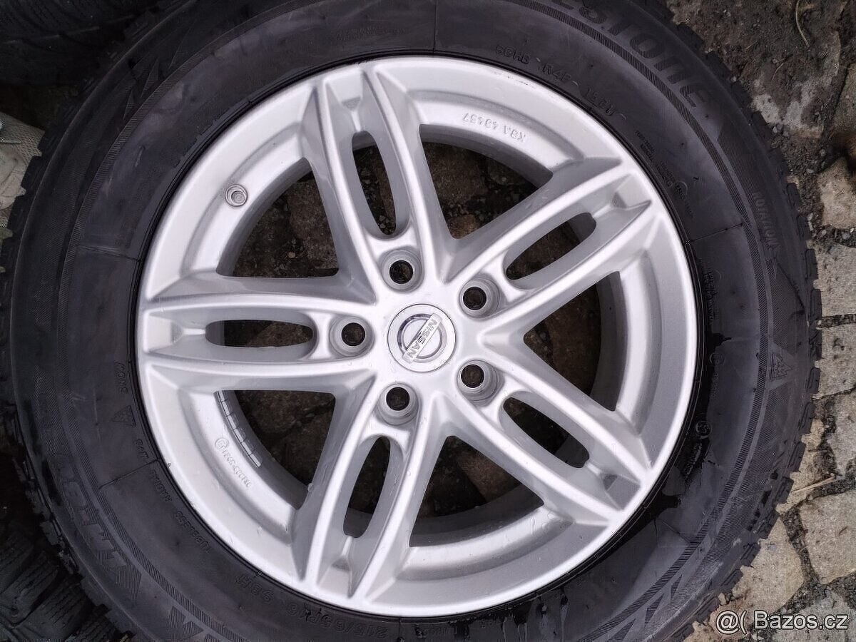 al.disky 5x114,3 R16 NISSAN original - 6