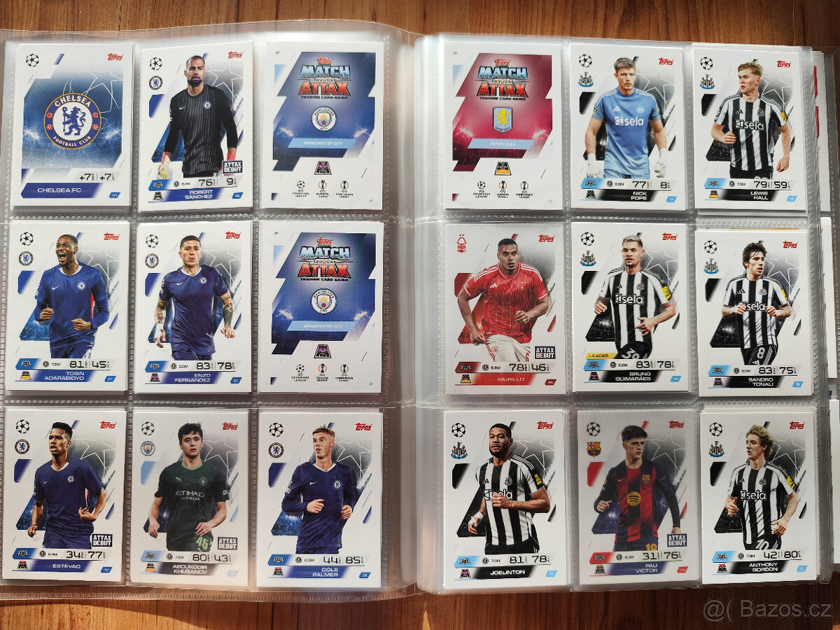 Fotbalové kartičky Match Attax 2025/26 ... obyčajné - 6