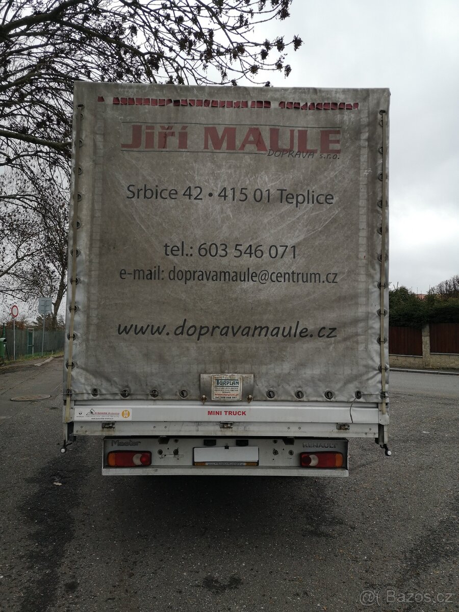 RENAULT MASTER VALNÍK-PLACHTA-10TI PALETA - 6