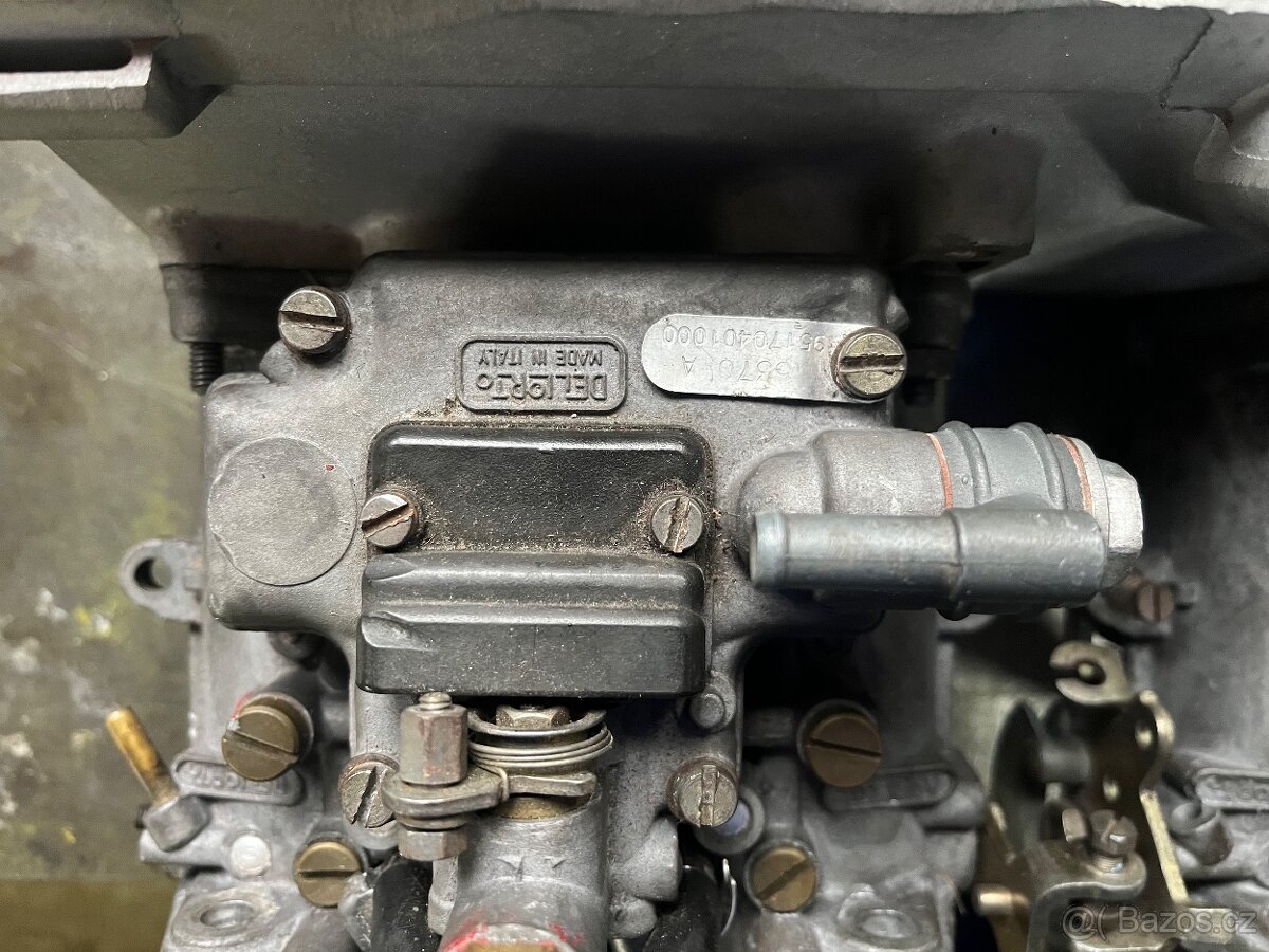 Dvojité karburatory Delorto DHLA 40 - 6