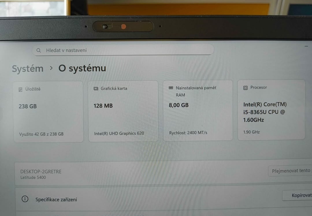 Notebook DELL Latitude 5400 - 6