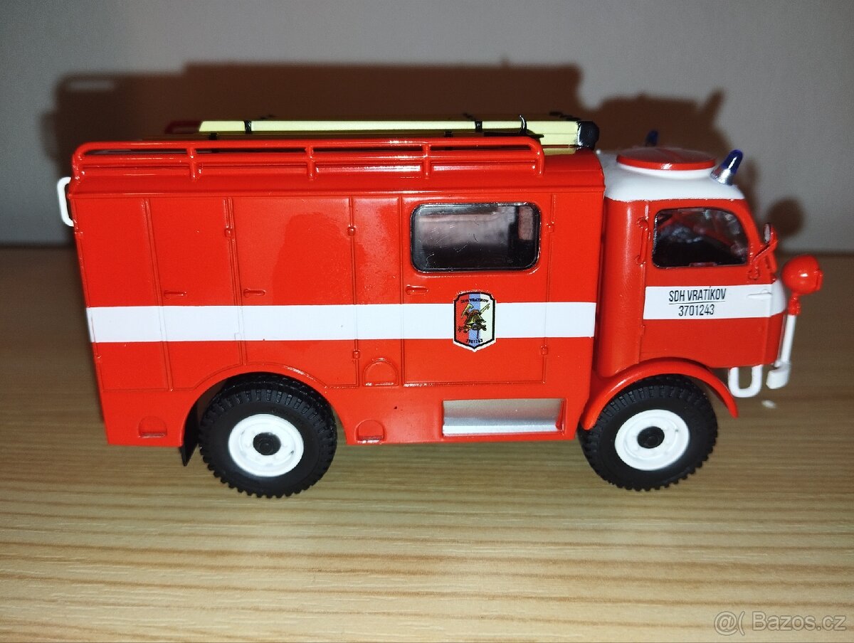 Tatra 805 DVS Hasiči 1:43 Modimio - 6