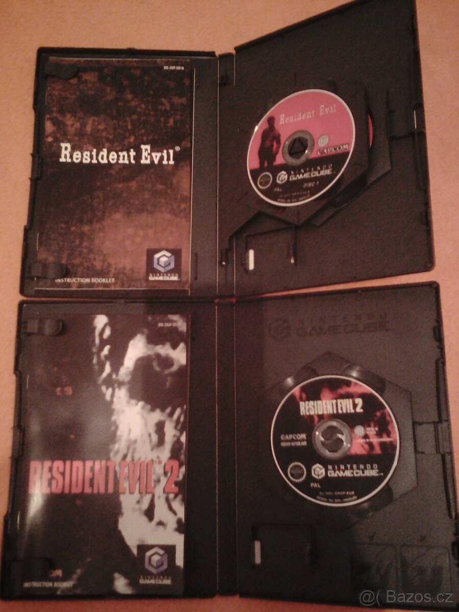 Hry Resident Evil 0 a 1 pro Gamecube a Wii - 6