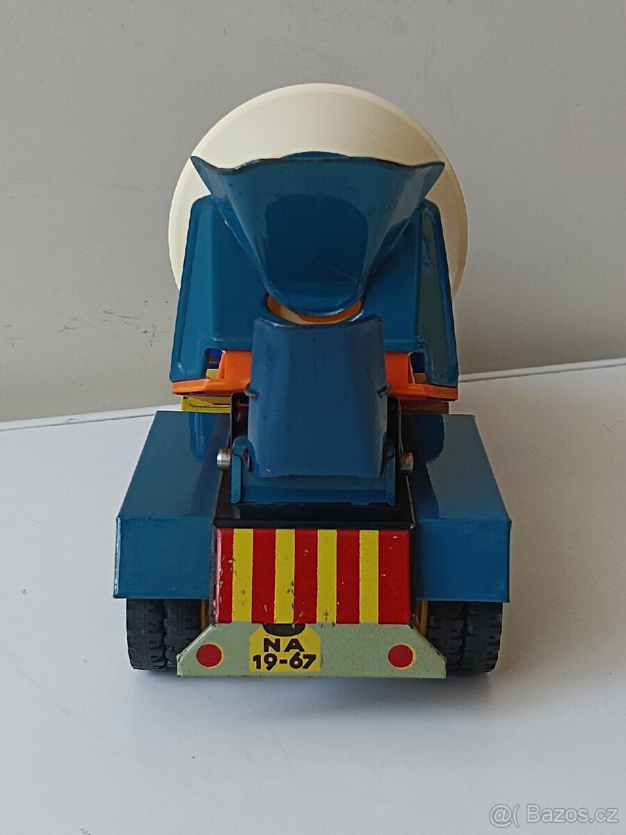 Tatra 138 míchačka KDN stará hračka Kaden - 6