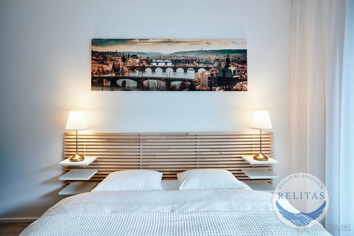 Pronájem nového klimatizovaného bytu 1+kk 36 m² + 6 m² teras - 6