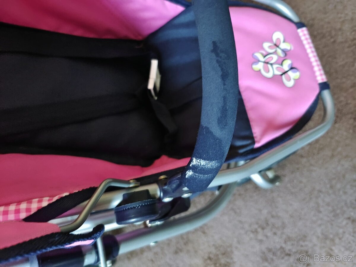 Kočárek pro panenky dvojčata Bayer chic + kočárek Baby Born - 6