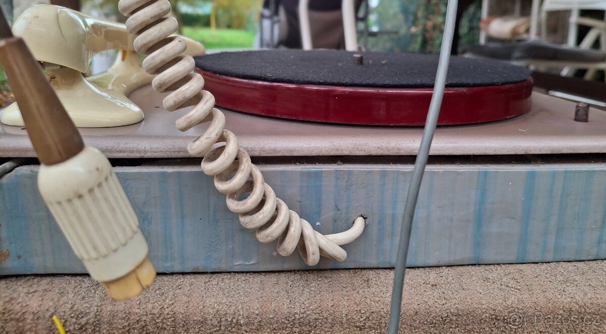 Retro gramofon Supraphon – funkční - 6