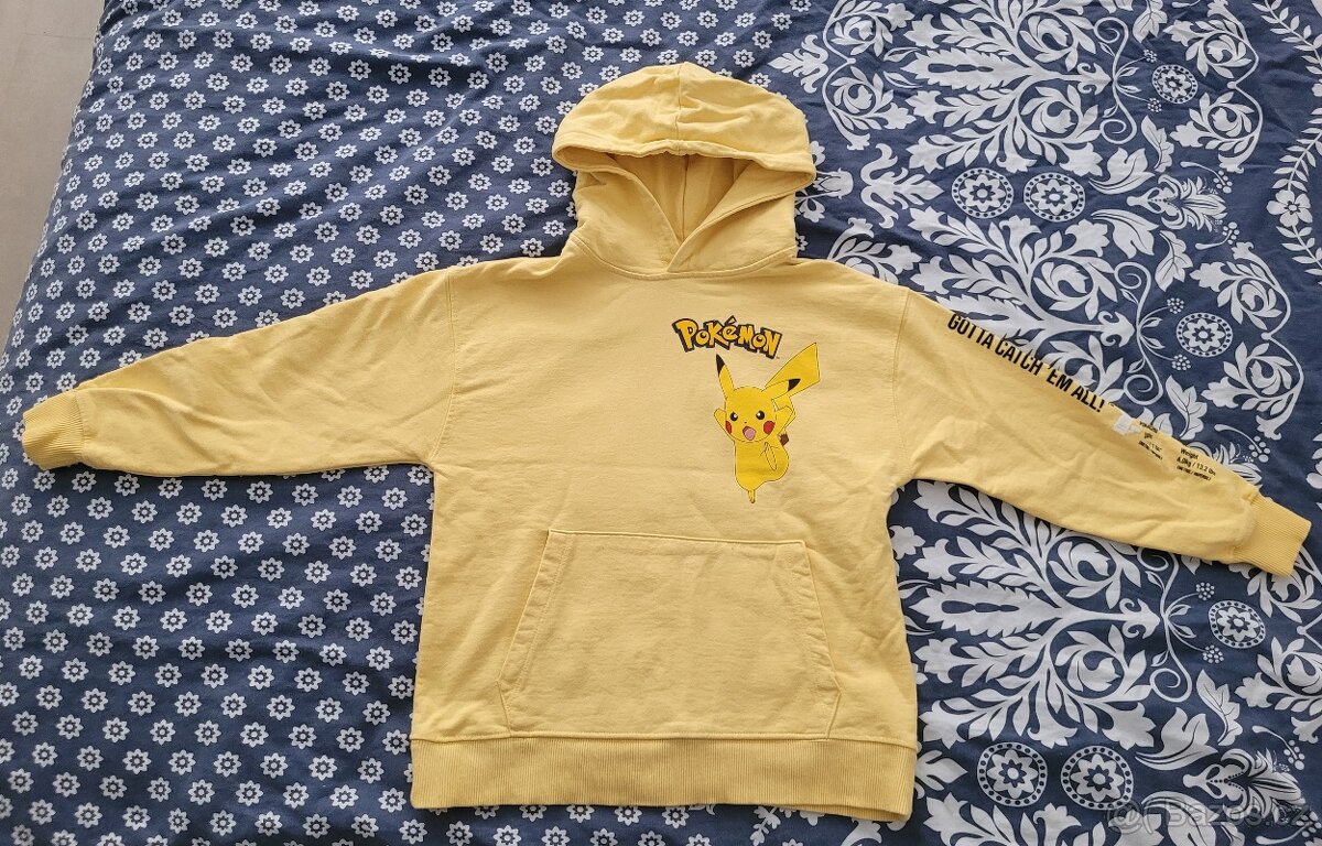 Svetr, mikiny a zimní čepici pro kluka v.134 -140 - 6