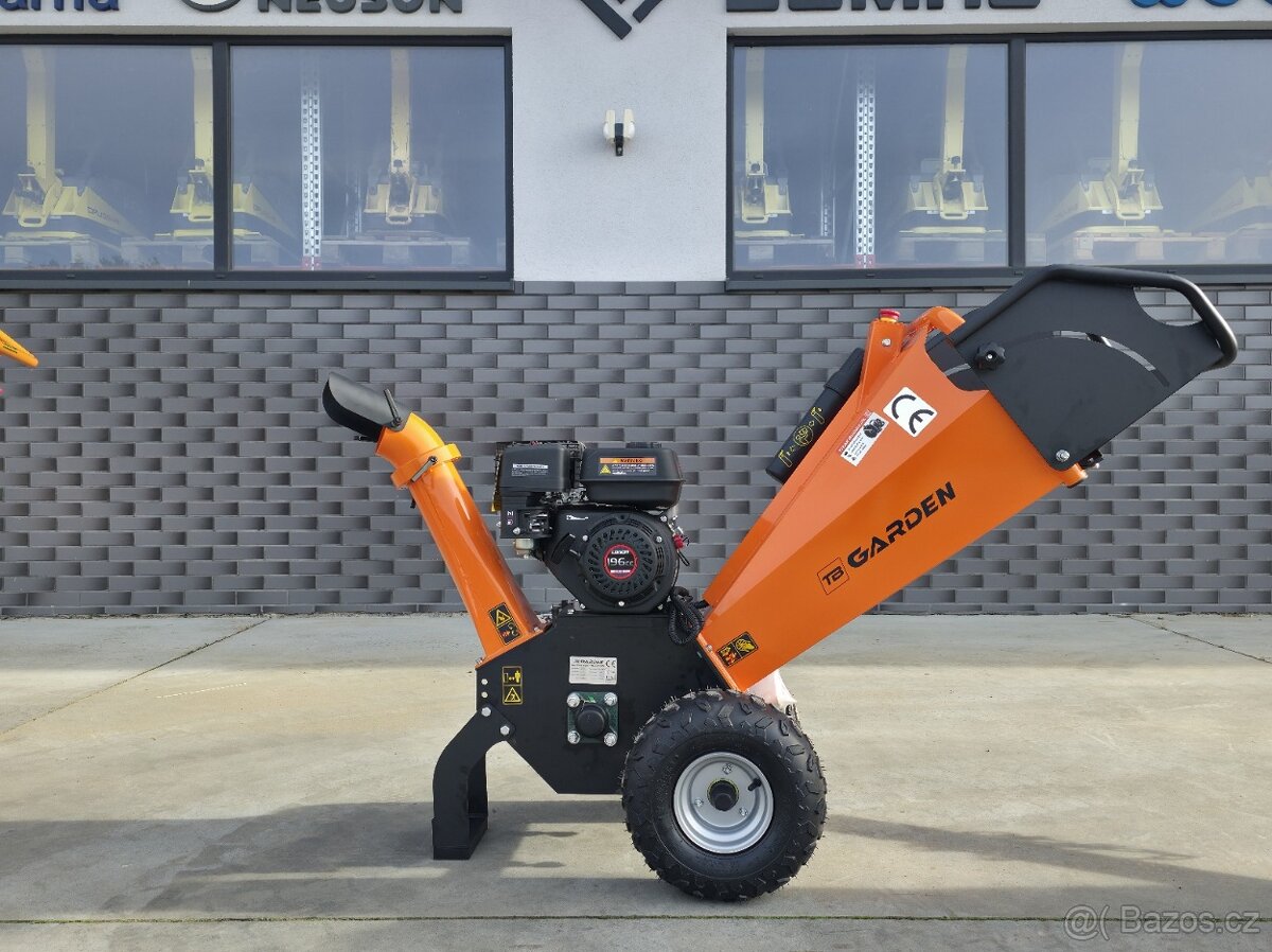 Štěpkovač drtič větví 12 cm – benzínový GS650 - 6