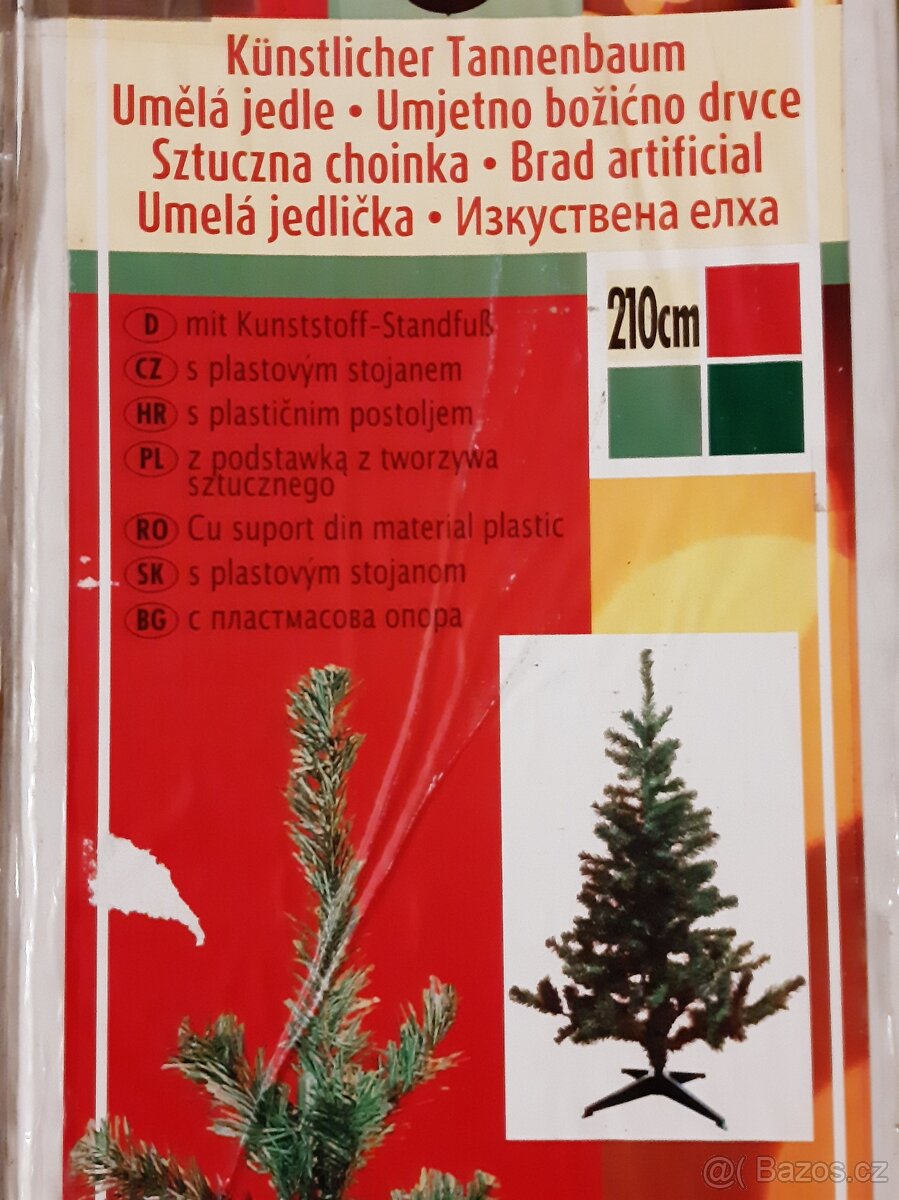 Vánoční stromeček 210 cm. - 6