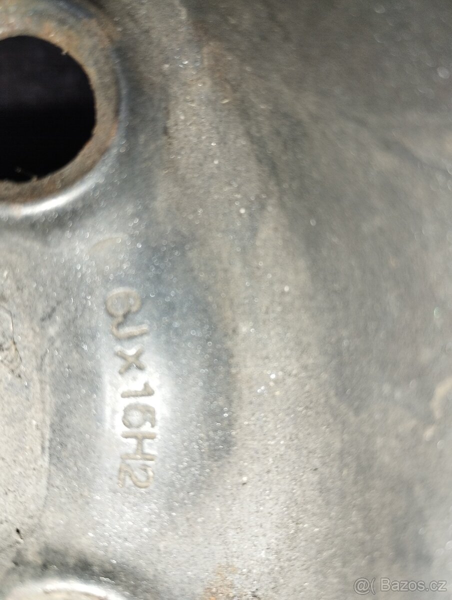 Plechový disk 5x100 r15 - 6